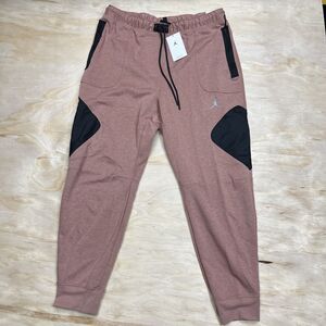 NEW 2XL Jordan Dri Fit Statement Fleece Track Pants Slim Fit Coral DJ0873-668